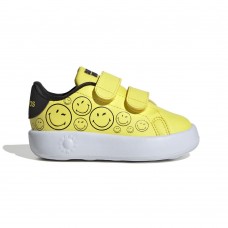 ADIDAS ADVANTAGE JI0501 ΠΑΙΔΙΚΟ ΑΘΛΗΤΙΚΟ ΠΑΠΟΥΤΣΙ SMILEY ΑΓΟΡΙ ΚΙΤΡΙΝΟ